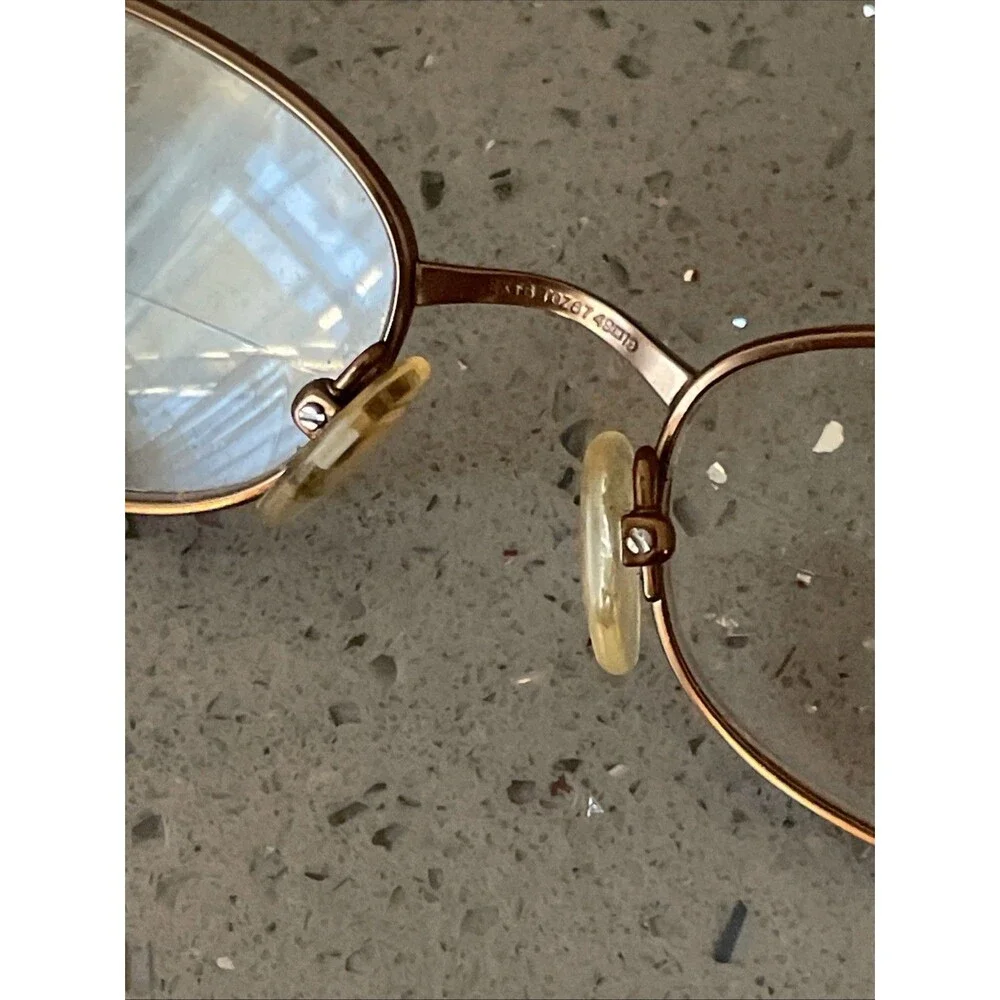 Titmus EXT6 Brown Eyeglasses Frames ONLY Titanium-100 INM C009 Z87 49-19 CS60